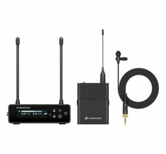 520 - 576 MHz Portable Digital UHF Wireless Microphone System with ME 2 Omnidirectional Lavalier or ME 4 Cardioid Lavalier for Filmmakers, Content Creators and Broadcasters