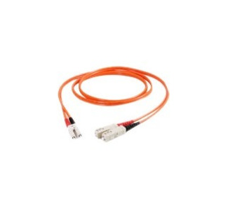 Quiktron Value Series 62.5/125 Multimode LC-SC Duplex Fiber Cable