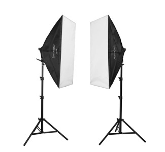 2 - Light AC Softbox Kit XL - 2ft. x 3ft. 