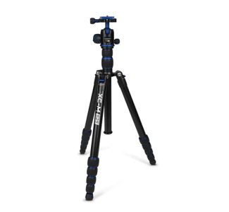 XC-M 525K Professional Tripod Kit with Head - Blue