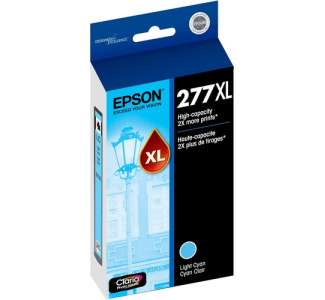 Epson Claria 277XL Original High Yield Inkjet Ink Cartridge - Light Cyan - 1 Each