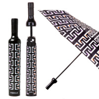 Vinrella Wine Bottle Umbrella -Geometric 