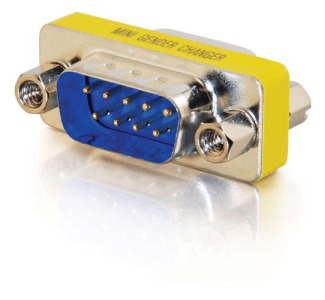 C2G DB9 M/M Mini Gender Changer (Coupler)