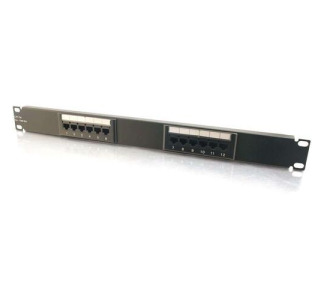 C2G 12-Port Cat5E 110-Type Patch Panel