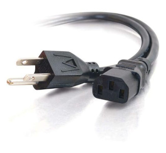 C2G 6ft 14 AWG Premium Universal Power Cord (NEMA 5-15P to IEC320C13) TAA