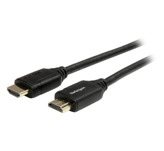 StarTech.com 10ft (3m) Premium Certified HDMI 2.0 Cable with Ethernet, High Speed Ultra HD 4K 60Hz HDMI Cable HDR10, UHD HDMI Monitor Cord