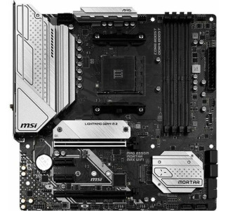 MSI MAG B550M MORTAR MAX WIFI Gaming Desktop Motherboard - AMD B550 Chipset - Socket AM4 - Micro ATX