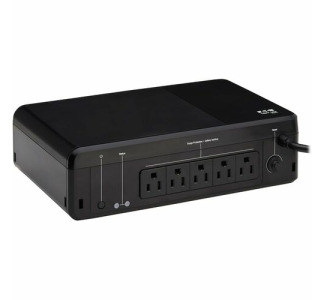 Tripp Lite series 600VA 300W 120V Standby UPS - 4 NEMA 5-15R Outlets (Surge + Battery Backup), 5-15P Plug, Desktop uninterruptible power supply