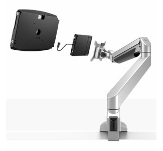 Compulocks Mounting Arm for Tablet, Enclosure - Black, Silver