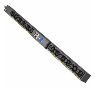 Eaton G4 Single-Phase Managed Rack PDU, 100-240V, 24 Outlets, 16A, 3.8kW, C20/L6-20 Input, 10 ft. Cord, 0U Vertical