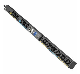Eaton G4 Single-Phase Managed Rack PDU, 208V, 20 Outlets, 24A, 5.8kW, L6-30 Input, 10 ft. Cord, 0U Vertical