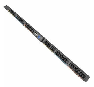 Eaton G4 3-Phase Metered Input Rack PDU, 208V, 42 Outlets, 24A, 8.6kW, L15-30 Input, 10 ft. Cord, 0U Vertical