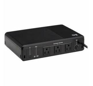 Tripp Lite series 350VA 210W 120V Standby UPS - 3 NEMA 5-15R Outlets (Surge + Battery Backup), 5-15P Plug, Desktop UPS