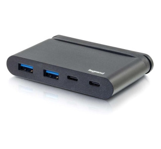 USB-C® Hub with USB-A, USB-C and Power Delivery up to 100W