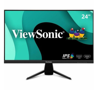 ViewSonic VX2467U 24 Inch 1080p Gaming Monitor with 65W USB C, Ultra-Thin Bezels, HDMI, and VGA input
