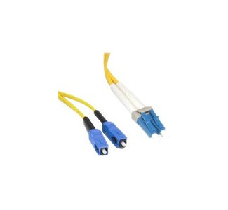 Quiktron Value Series Single-Mode LC-SC Duplex Fiber Cable