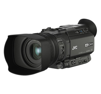JVC 4KCAM GY-HM170 Professional Digital Camcorder - 3.5
