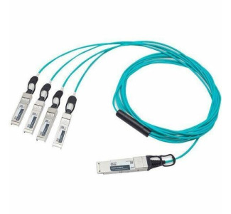 Approved Networks 100G QSFP28 AOC Cable (QSFP28 to 4 x SFP28) Breakout