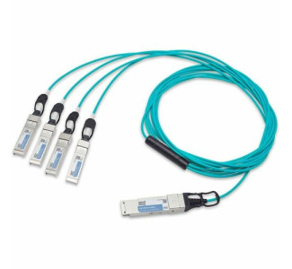Approved Networks 40G QSFP+ AOC Cable (QSFP+ to 4 x SFP+) Breakout