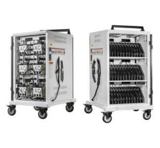 Anywhere Cart AC-MAX Premium 36 Bay Secure Smart Charging Cart 