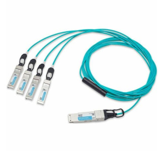 Approved Networks 40G QSFP+ AOC Cable (QSFP+ to 4 x SFP+) Breakout