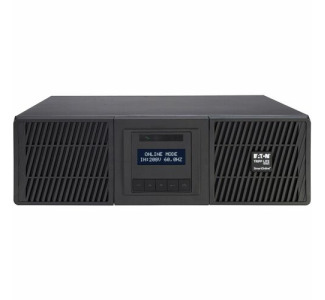 Eaton Tripp Lite series SmartOnline 6000VA 5400W 208V Online Double-Conversion UPS with Maintenance Bypass - L6-20R/L6-30R Outlets, L6-30P Input, Cybersecure Network Card Included, Extended Run, 3U Rack/Tower