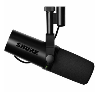 Shure SM7dB Rugged Dynamic Microphone for Studio, Music, Speech - Black