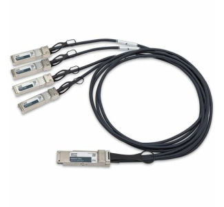 Approved Networks 40GBASE, QSFP+ To 4X SFP+ Passive Copper Cable Assembly