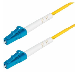 StarTech.com 3m (9.8ft) LC to LC (UPC) OS2 Single Mode Simplex Fiber Optic Cable, 9/125µm, 40G/100G, LSZH Fiber Patch Cord