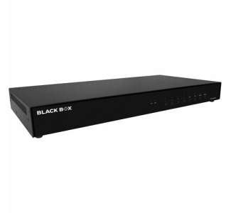 Black Box Secure NIAP 4.0 Certified KVM MultiViewer - 4-Port, Single-Monitor, DisplayPort, CAC