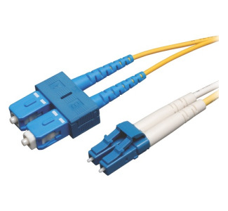 Eaton Tripp Lite Series Duplex Singlemode 9/125 Fiber Patch Cable (LC/SC), 20 m (65 ft.)