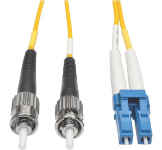 Eaton Tripp Lite Series Duplex Singlemode 9/125 Fiber Patch Cable (LC/ST), 50 m (164 ft.)