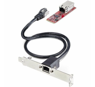 StarTech.com 1-Port 2.5GbE M.2 2280 Network Card, NBASE-T PCIe Ethernet Card, Intel I225-V, Multi-Gigabit NIC, Desktop LAN Card, Win/Linux