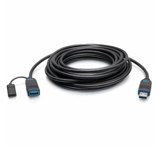 35ft(11m) USB 3.2 AMAF Plenum AOC Cable