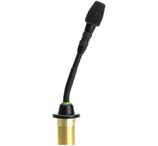 Shure Microflex Condenser Microphone for Speech, Conference Room, Corporate, Education - Black