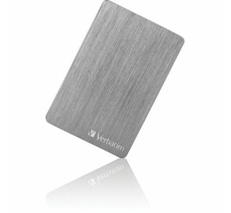 1TB Store ''n'' Go ALU Slim Portable Hard Drive - Silver