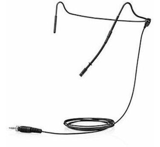 Sennheiser HS 2 BK Rugged Wired Condenser Microphone for Singing, Speaker, Speech - Black