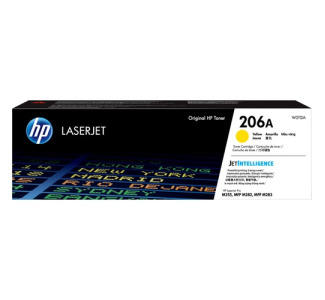 HP 206A Original Laser Toner Cartridge - Yellow - 1 Each
