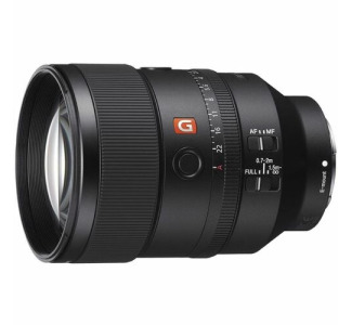 Sony G Master SEL135F18GM - 135 mm - f/22 - f/1.8 - Full Frame Sensor - Telephoto, Teleconverter Fixed Lens for Sony Full-Frame E-Mount