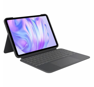 Logitech Combo Touch iPad Pro 11-inch (M4)(2024) Keyboard Case - Detachable backlit keyboard with kickstand, comfortable typing, multi-use mode - Graphite