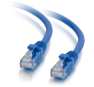 C2G 7ft Cat5e Ethernet Cable - Snagless Unshielded (UTP) - Blue