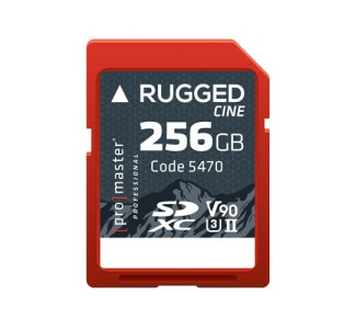 SDXC 256GB Rugged™ CINE UHS-II