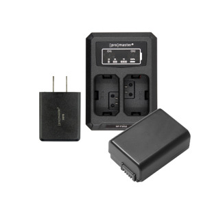 Battery & Charger Kit for Sony NP-FW50