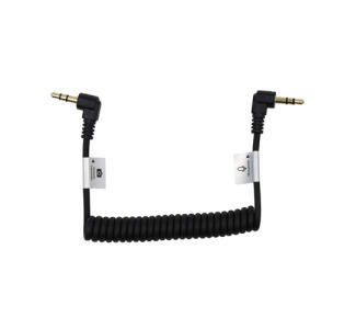 Audio Cable 3.5mm TRS male right angle - 3.5mm TRS male right angle - 8 1/2