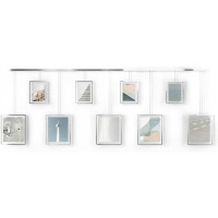 Umbra Exhibit 90P chrome chrome collage wall