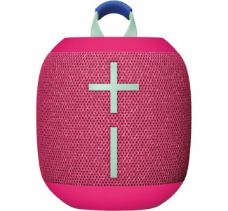 Ultimate Ears WONDERBOOM 4 Portable Waterproof Bluetooth Speaker With Big Bass and 360-Degree Sound, Dustproof Floating Speaker With 131ft (40m) Range, Pink