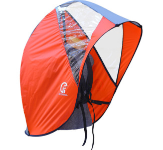 GoShelter Hands-Free Canopy (Hunter Orange/Gray)