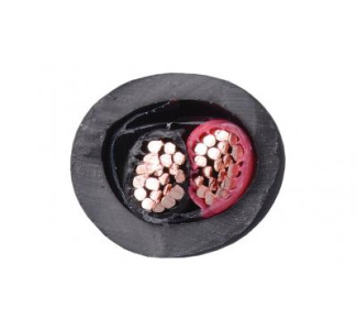 Liberty Direct Burial Speaker Cable 1ft 12/2 CL3 Black