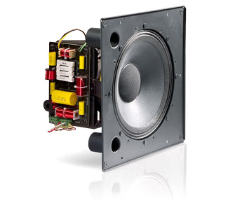 12 Inch High-Power Coaxial Ceiling Loudspeaker with 70V/100V Transformer