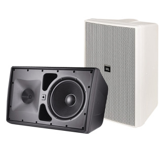 10-inch 3-Way High Output Monitor Speaker System, White